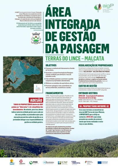 &Aacute;REA INTEGRADA DE GEST&Atilde;O DA PAISAGEM (AIGP) &lsquo;TERRAS DO LINCE &ndash; MALCATA&rsquo;